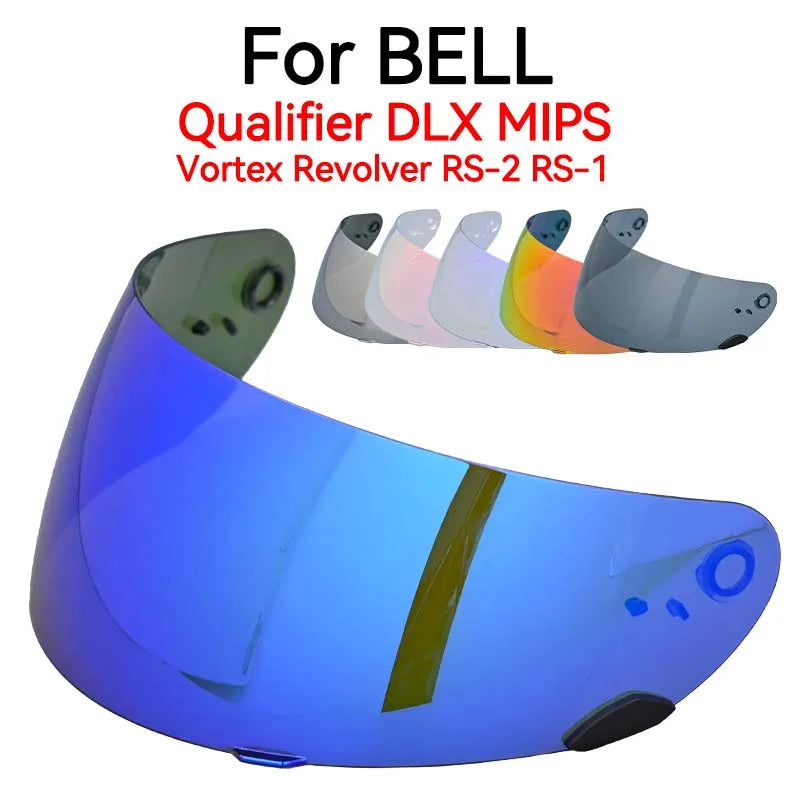 Motorcycle Helmet Visor For BELL Qualifier DLX MIPS Anti-scratch UV Wind Shield Glasses Visor For BELL Vortex Revolver RS-1 RS-2