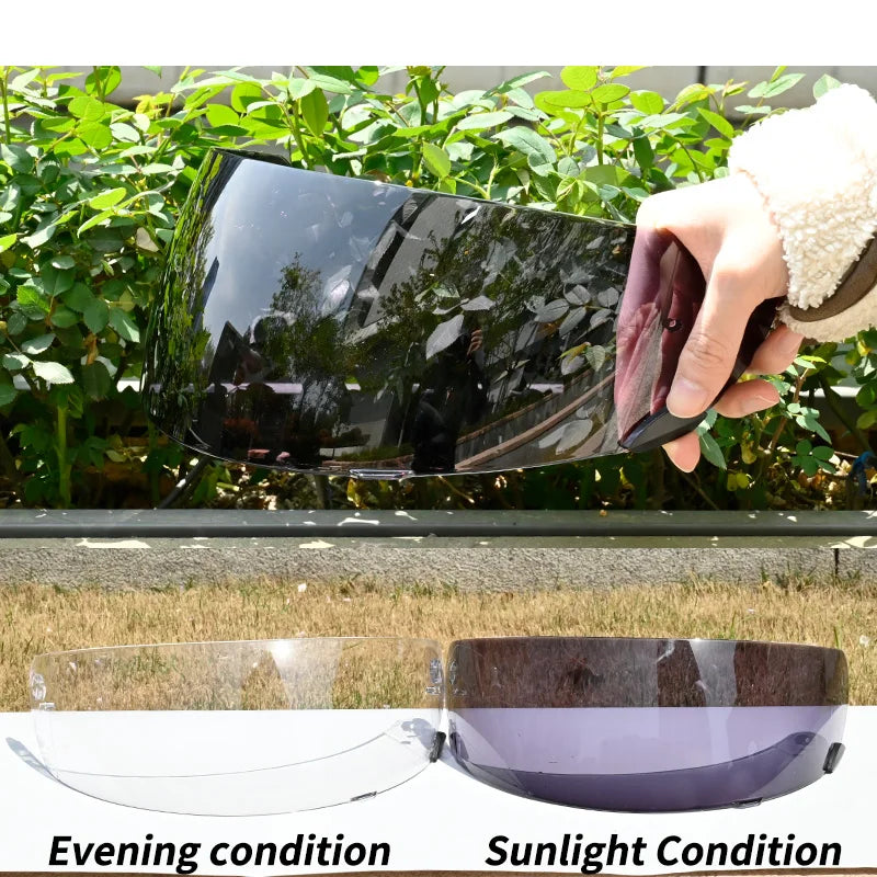 Motorcycle Helmet Visor For BELL Qualifier DLX MIPS Anti-scratch UV Wind Shield Glasses Visor For BELL Vortex Revolver RS-1 RS-2